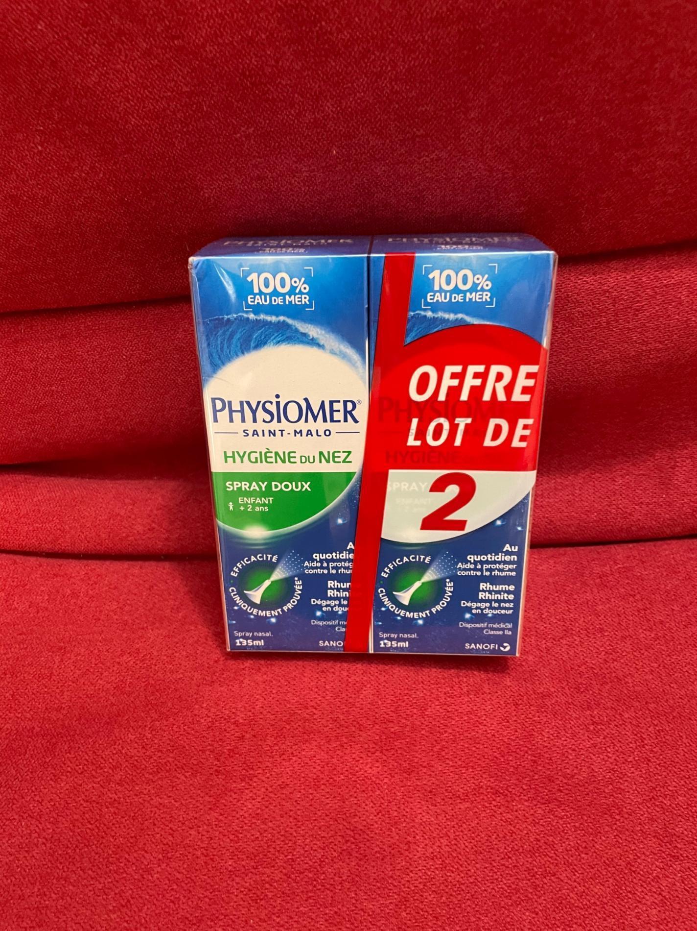 Lot de 2 PHYSIOMER