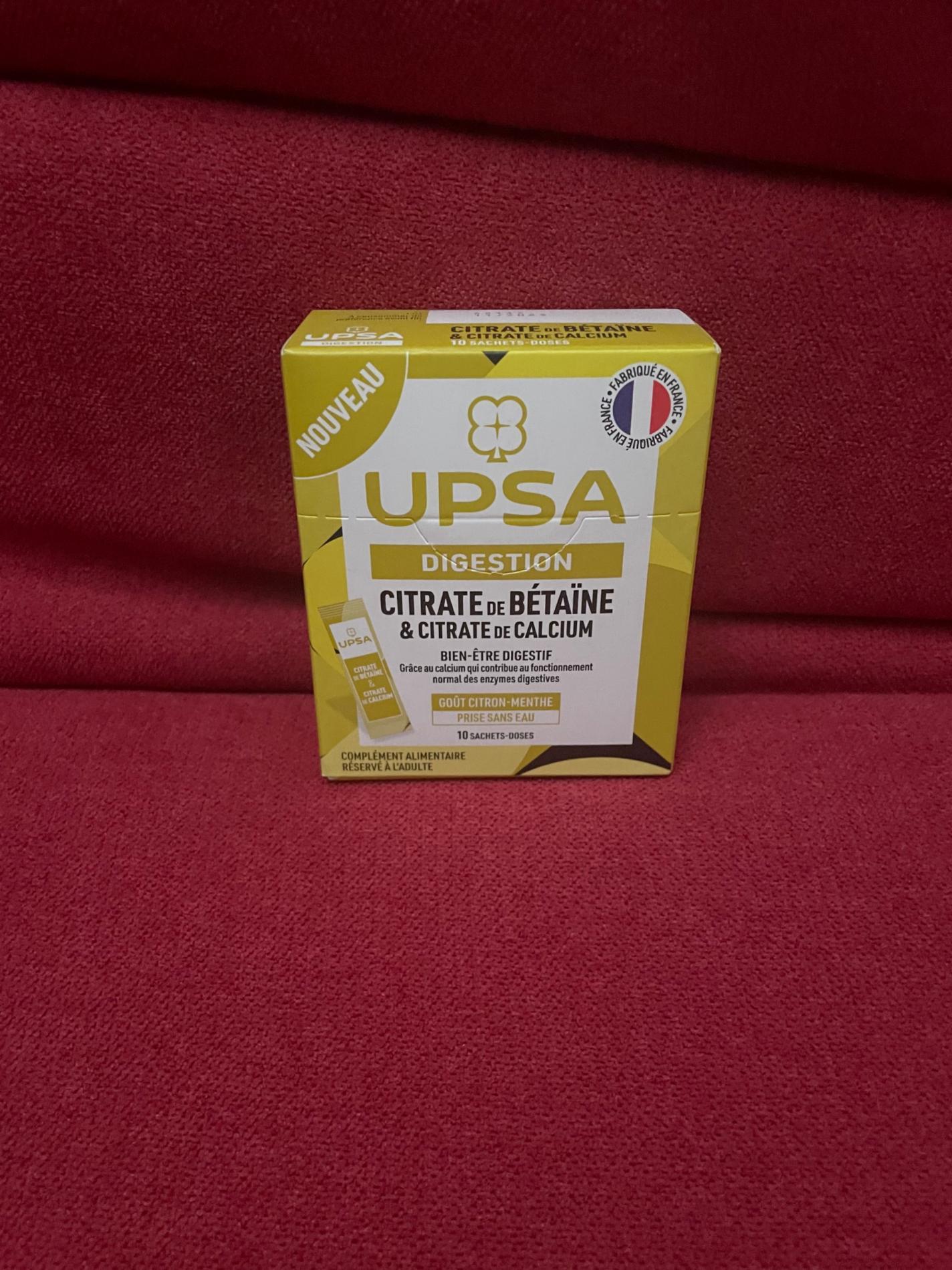 Citrate de betaïne en sticks