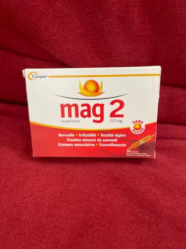 Mag2 en ampoules